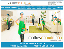 Tablet Screenshot of mallowspeedclean.ie